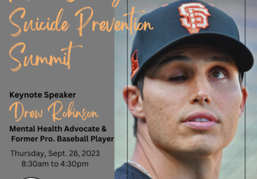 Former MLB Player Drew Robinson Keynote Speaker at Multi-County Suicide Prevention Summit