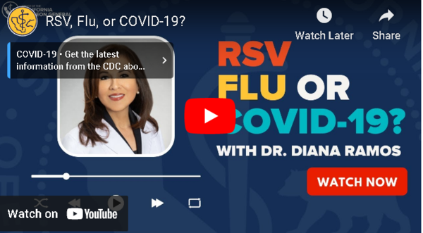 Vídeo: Comparta el siguiente video: VRS, ¿gripe o COVID-19?